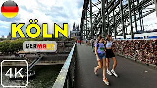 Walking Tour of Köln/Cologne, Germany 🇩🇪 | Kölner Dom and Cologne Old Town | 4K UHD