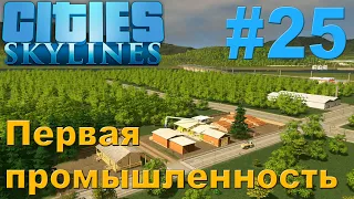 Cities Skylines | Первая промышленность #25