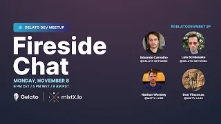 Fireside Chat with the mistX Team | Gelato Dev Meetup
