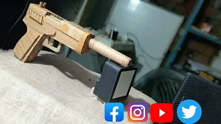 || How to make gun of cardboard(nighthawk custom) || cardboard craft || by creative world