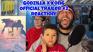 Godzilla X Kong | Official Trailer #2 Reaction!