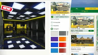 Buying the BIGGEST Garage EVER in GTA Online! (50 Car Garage Customization Guide)