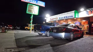 The Real Streets Of St. Petersburg, Florida At Night 4K 2023