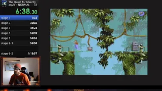 Flashback : quest for identity Speedrun Normal% SNES 1hr 10mins 39 secs (former WR)