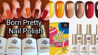 Unboxing & Testing This Jelly Gel Nail Polish Set From Born Pretty®