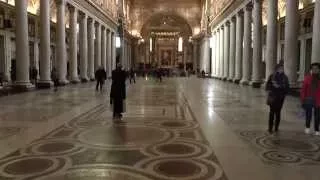 Basilica di Santa Maria Maggiore. Rome HD1080p.