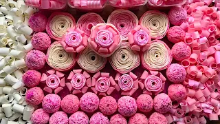 Pink theme.Satisfying crunchy soap ASMR!