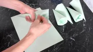Как сделать формочки для пирожных "Трубочки"