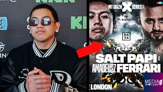 SALT PAPI - "I'LL MAKE HIM GIVE UP" AMADEUSZ FERRARI MAIN EVENT FIGHT, KING KENNY, SLIM, GIB: MSUK