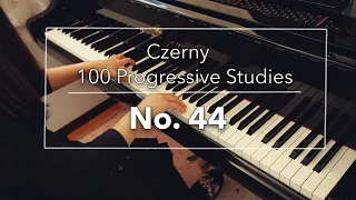 Czerny op.139, No.44, from 100 Progressive Studies
