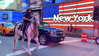 New York City Times Square 4k - Virtual Walking Tour