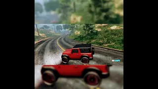 Offroading with BRAND NEW MAHINDRA 🚜 THAR in GTA V | #shorts |''by''| Funny gaming:-)