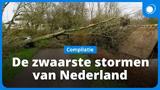 De zwaarste stormen ooit in Nederland!