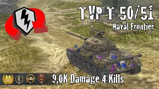 TVP T 50/51  |  9,0K Damage 4 Kills  |  WoT Blitz Replays