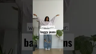 how to style baggy jeans 💕 my fave look is the last one, what's yours? 😄