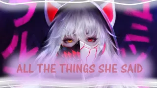 【NIGHTCORE】- t.A.T.u. - All The Things She Said (Rock Version) (Coreline Version)