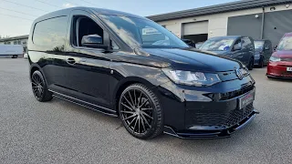 vw caddy commerce pro dsg mk5 modified alloys digital Cockpit leather spoiler sidebars splitter