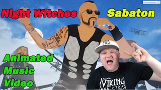 "Night Witches" (Animated Music Video) by Sabaton | A History Teacher Reacts