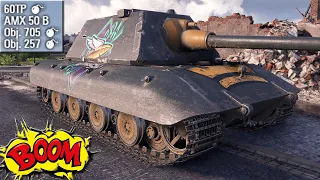 E 100 - 60TP, Object 705, Object 257 DELETED - World of Tanks
