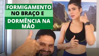 💪 Saiba o que fazer quando se tem formigamento no braço e dormência na mão a noite.