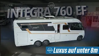 EuraMobil Integra 760 EF - Luxuscamper unter 8m ALDE Heizung, Al-Ko Chassis, Face to Face, Roomtour