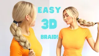 3D Ponytail Braid!