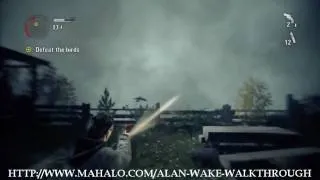 Alan Wake Walkthrough - Episode Two: Taken Part 9 Boss Fight: The Birds