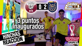 Qatar vs Ecuador (0-2) Reacción de Hinchas | Mundial FIFA Qatar 2022 Grupo A