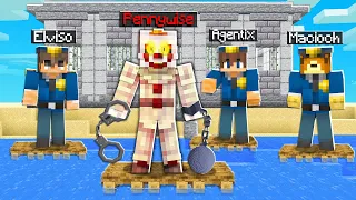 KLAUN PENNYWISE UCIEKŁ z WIĘZIENIA, gdy NIKT NIE PATRZYŁ w Minecraft!