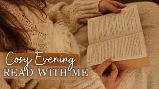 Cozy evening READ WITH ME at my home 🌙✨ 1 hour of reading with me with soft music, no talking