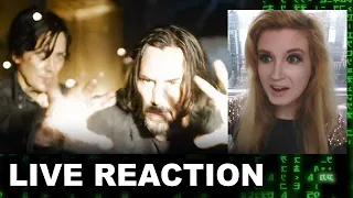 The Matrix Resurrections Trailer REACTION - The Matrix 4