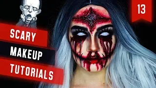 17 SCARY MAKEUP TUTORIALS/ VIRAL BEAUTY / 17 HALLOWEEN MAKEUP