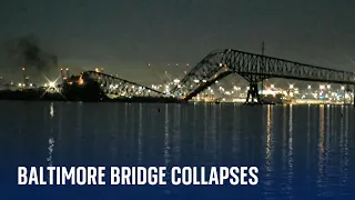 Bridge collapses in Baltimore - mass casualty event declared