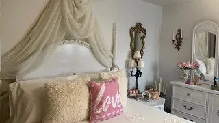 🎀💝🌸 DECORACIÓN  COQUETTE  🎀 DE MI DORMITORIO   + LIMPIEZA 🎀💝🌸