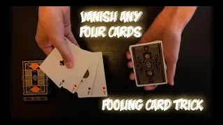 V4NISH: Advanced Card Trick Performance And Tutorial!