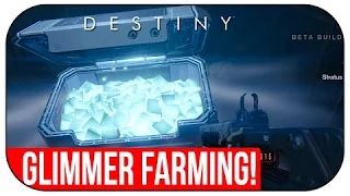 HOW TO FARM GLIMMER EASILY!! - Destiny walkthrough