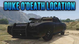 GTA 5 Rare Cars - Imponte DUKE O'DEATH Spawn Location (GTA 5 Rare & Secret Cars)