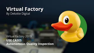 Virtual Factory: Autonomous quality inspection use case