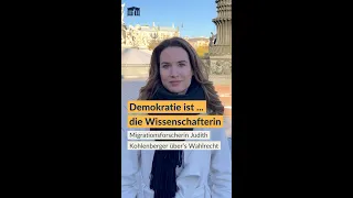 Warum Demokratie von Partizipation lebt, erzählt die Migrationsforscherin Judith Kohlenberger.