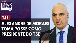 Alexandre de Moraes toma posse nesta terça (16) como presidente do TSE