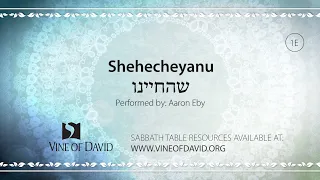 Shehecheyanu Blessing