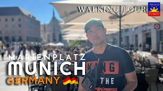 Marienplatz Munich, Germany 🇩🇪 | Walking Tour