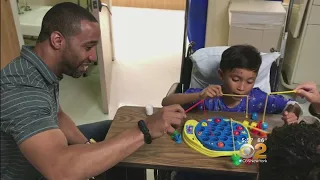 CBS2 Exclusive: Child Injured In Car Crash Reunited With Good Samaritan