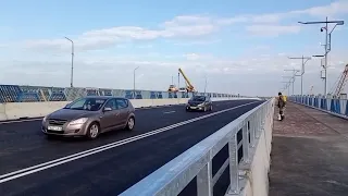 🚀открыто движение по новому мосту через березину Бобруйск 14.10.23