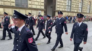 Oktoberfest München 2023 (Der Trachten- und Schützenzug 2023) Teil 1