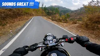 Royal Enfield Classic 350 Pure Sound - with Indore Exhaust !!!