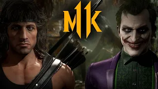 Mortal Kombat 11 - Rambo vs. The Joker