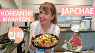 przepis na KOREAŃSKI MAKARON JAPCHAE - najlepsze koreańskie danie z makaronem! - Pierogi z Kimchi
