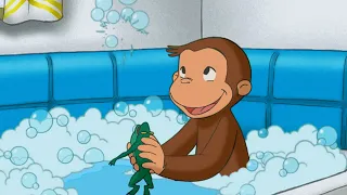 L'heure du bain avec George 🐵 Georges le Petit Singe 🐵 Dessins Animés