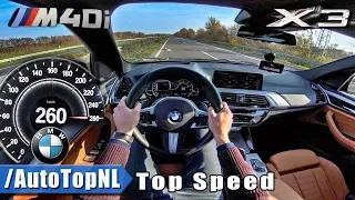 BMW X3 M40i AUTOBAHN POV | ACCELERATION & TOP SPEED | by AutoTopNL